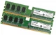 Пара оперативной памяти Crucial DDR2 2Gb (1Gb+1Gb) 667MHz PC2 5300U 1R8 CL5 (CT12864AA667.M8FG) Б/У - изображение 1