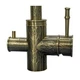 Смеситель кухонный Aquasanita Sabiaduo 2963-311 BR decor, под питьевую воду - изображение 3