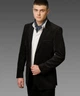 Піджак чоловічий West-Fashion А-200 50, 176 чорний микровельвет - зображення 2