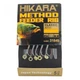 Поводок методный Hikara classic ring крючок №8, леска 0,24мм 10см, 5шт - изображение 2