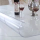 Мягкое стекло Силиконовая защитная скатерть Soft Glass 1.3х1.0 м (толщина 2мм) Прозрачная - изображение 9