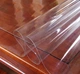 Мягкое стекло Силиконовая защитная скатерть для мебели Soft Glass 1.0х1.0 м (толщина 1.5мм) Прозрачная - изображение 3