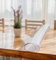 Мягкое стекло Силиконовая защитная скатерть Soft Glass 2.6х1.0 м (толщина 2мм) Прозрачная - изображение 11