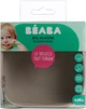 Силиконовая миска на присоске Beaba Серый (913433) - изображение 4