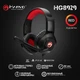 Słuchawki Marvo HG8929 Red Czarny/Czerwony (6932391919545) - obraz 5