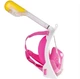 Маска для снорклинга и подводного плавания (дайвинга) Tribord Easy breath Размер S-M (Розовый) - изображение 7