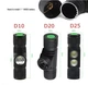 Налобний ліхтар Boruit D20 XM-L2 Zoom 1000 Lm (Оригінал) Налобник - зображення 8