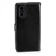 Чехол Idewei для Xiaomi Poco M5s книжка кожа PU с визитницей черный - изображение 3