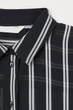 Блуза H&M 34 черный полоска 17036970509 - изображение 2