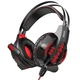 Наушники игровые HOCO LED W102 30мВт Stereo Sound black-red - изображение 1