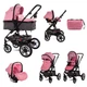Детская коляска Lorelli Lora set Candy Pink - изображение 10