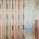 Шелк жаккард 2-слойный для штор квадраты цветы бирюзово-коричнево-песочный, ш.300 (38305.002) - изображение 1