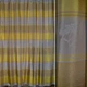 Шовк жакард для штор смуги квіти бежеві, жовті, білі, ш.278 (38310.002) - зображення 1