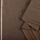 Фукра полоски коричневые на коричневом фоне, ш.140 (32705.001) - изображение 2