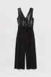 Комбінезон H&M 34 чорний 16037842840 - зображення 1