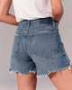 Шорты Abercrombie & Fitch AF8302W W25 Голубой - изображение 6