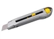 Ніж MASTERTOOL 18 мм металевий подвійний фіксатор 17-0078 - изображение 1