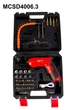 Отвертка аккумуляторная поворотная 4V, Li-ion,1.5 Ач,250 об/мин,3.5 Нм, реверс,USB, кейс, аксес.47шт - изображение 6