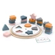 Деревянная игра-сортер PolarB Фигуры (44050) - изображение 1