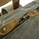 Большой туристический рюкзак из канваса Vintage болотного цвета (bg201fash07) - изображение 11