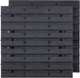 Панель перфорированная с лотками Kistenberg 800 x 195 x 392 мм (KOR1) - изображение 3