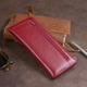 Женский кожаный кошелек ST Leather 19326 Бордовый - изображение 3