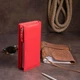 Женский кожаный кошелек ST Leather 19275 Красный - изображение 7