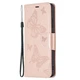 Чохол UniCase Butterfly Pattern для Samsung Galaxy A32 (А325) - Rose Gold - зображення 3