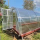 Алюминеева арочная теплица с сотового поликарбоната BauGlas - изображение 1