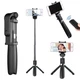 Монопод-штатив Selfie Stick L01 телескопический с пультом Bluetooth Черный (209601) - изображение 1