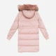 Дитяче зимове пухове пальто для дівчинки Name It NAM83116 90 см Пудрове (2000000321066) - зображення 2
