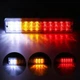 Задние LED фонари, на прицеп, на трактор, на грузовик 12 и 24 Вольта (240х55мм) Цена за комплект! - изображение 2