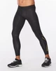 Мужские компрессионные тайтсы 2XU, MCS X Training Compression Tights, S, черный/золотой логотип - изображение 3