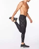 Мужские компрессионные тайтсы 2XU, MCS Run Compression Tight w Back Stor, XL, черный/черный отражающий логотип - изображение 5