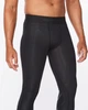Мужские компрессионные тайтсы 2XU, MCS X Training Compression Tights, M, черный/черный логотип - изображение 5