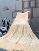 Меховой двухсторонний плед покрывало Норка Premium Collection Евро 200x220 Персиковый - зображення 1