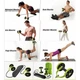 Тренажер Top Fit Revoflex Xtreme с эспандерами для мышц пресса 6 уровней тренировки черно-зеленый - изображение 2