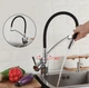 Кран на кухню с краном для фильтрованной водой GAPPO G4398-11 черный латунь 1037424 - изображение 6