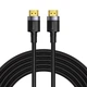 Кабель Baseus 4KHDMI Male To 4KHDMI Male Cafule 5M, HDMI2.0 - зображення 1