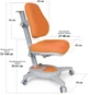 Крісло Mealux Onyx KY Orange (Y-110 KY) Помаранчевий - зображення 4