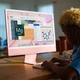 Моноблок Apple iMac 24" М1 4.5К 7‑ядер GPU 256GB Blue (MJV93UA/A) - изображение 5