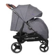 Прогулянкова коляска для двійні CARRELLO Connect CRL-5502 Serious Black у льоні - зображення 7