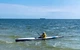 Каяк для серфинга, байдарка SeaBird Designs Surfski Wave 6.1 Pro, бело-синий - изображение 13
