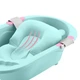 Матрацик-килимок для дитини у ванночку Bestbaby 330 Blue з кріпленнями - зображення 5