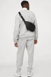 Свитшот H&M XS светло серый 23046858132 - изображение 3