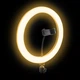Кольцевая лампа Lesko L-26-10-H1 LED с держателем для телефона съемки блогеров селфи - изображение 8