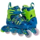 Роликовые коньки Zelart Jingfeng My Go SK-179 35-38 с защитой Blue-Green - изображение 3