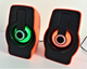 Комп'ютерні колонки USB F&T FT185 з переливчастої RGB підсвіткою - зображення 4