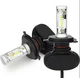 LED лампи H4 6000K 4000Lm. Світлодіодні лампи. 12-24V \ SVS S1, H/L. Тип охолодження - радіатор. Гарантія. Корея - зображення 1