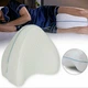 Подушка ортопедическая для ног Contour Leg Pillow с эффектом памяти Белая (628481) - изображение 1